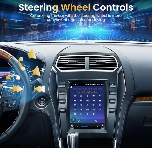 راديو ستيريو للسيارة Ford Explorer 2011-2019 - شاشة لمس 10.4 بوصة 5G 8-Cores Head Unit مع Carplay Android Auto 4+64GB in Kuwait