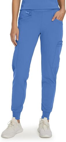 Urbane Impulse Slim Fit Ultra Stretch 8-Pkt Jogger Scrub Pants for Women 9211LKA Ceil in Saudi Arabia