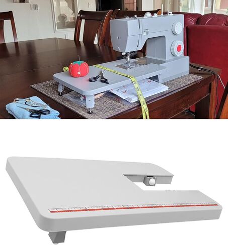 Sewing Machine Extension Table Fit for Singer 4411 4423 4432 4452 5511 5523 Heavy Duty Sewing Machines, Grey Collapsible in Saudi Arabia