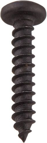 Small Parts 0612APPB Steel Sheet Metal Screw, Black Oxide Finish, Pan Head, Phillips Drive, Type A, #6-18 Thread Size, 3/4" Length (Pack of 100) in Saudi Arabia