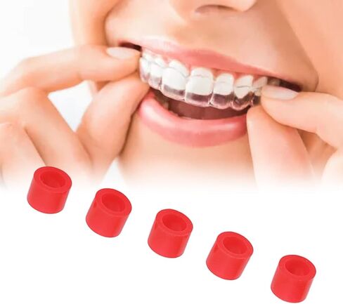 حلقات رمز لون الأسنان، 100 قطعة حلقات رمز لون الأسنان، شريط صلابة قوي قابل للتعقيم لتمييز أدوات طب الأسنان in Kuwait