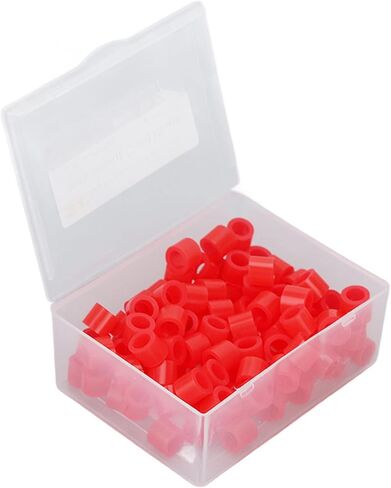 حلقات رمز لون الأسنان، 100 قطعة حلقات رمز لون الأسنان، شريط صلابة قوي قابل للتعقيم لتمييز أدوات طب الأسنان in Kuwait