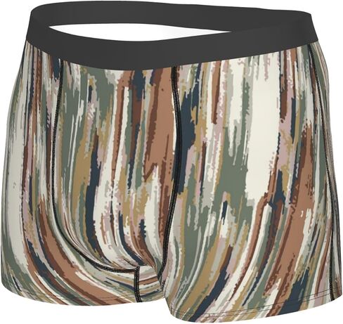 Camouflage Mens Boxer Briefs Underwear Soft Comfortable Breathable Stretchy Dimensional Cut Single Pack in Saudi Arabia