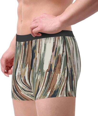 Camouflage Mens Boxer Briefs Underwear Soft Comfortable Breathable Stretchy Dimensional Cut Single Pack in Saudi Arabia