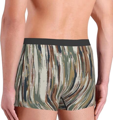Camouflage Mens Boxer Briefs Underwear Soft Comfortable Breathable Stretchy Dimensional Cut Single Pack in Saudi Arabia