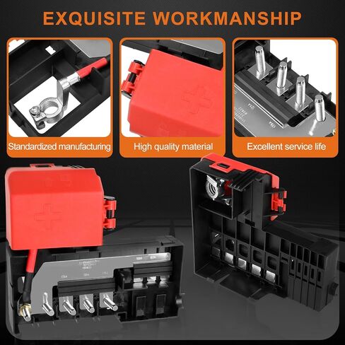 84354716 كتلة الصمامات لتوزيع البطارية متوافقة مع تشيفي تاهو سوبربان جي إم سي يوكون كاديلاك إسكاليد 2015-2020، صندوق صمامات حجرة المحرك لـ 2014-2016 سيلفرادو جي إم سي سييرا 1500 2500HD 3500HD in Kuwait