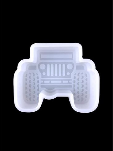 Silicone Car Freshie Mold Oven Safe Aroma Beads Baking Molds for Car Vent Freshie - White 7312 in Saudi Arabia