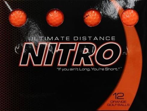 كرات جولف نيترو ألتيميت ديستانس برتقالية in Kuwait