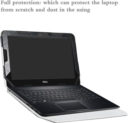 Alapmk Protective Case Cover for 11.6" Dell Chromebook 11 3189 3180/Inspiron Chromebook 11 3181/Latitude 11 3180 3190 Education Series Laptop(Note:Not fit Dell Chromebook 11 5190 3120),Black in Kuwait