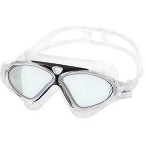 Swimming Goggles Wide Frame Watertight Swim Glasses Super Clear for Womens Mens Young Girls Boys