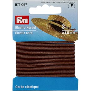 Prym 1.5mm, Black, 3 M Cord Elastic, 9.3 x 5.7 x 0.5 cm