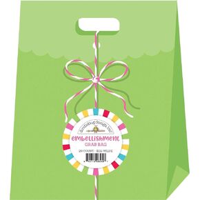 DOODLEBUG DESIGN INC. Grab Bag EMBELLISHM, All Occasion Embellishment