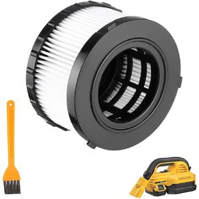 HEPA Filter for Dewalt DC5151H DC515 DCV517 Wet Dry Vacuum Cleaner Replacement Accessories with Cleaning Brush