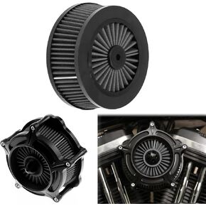 Motorcycle Air Filter Replacement Intake Air Cleaner Element Fit for Harley Sportster XL Touring Road King Street Glide Dyna Softail Grey