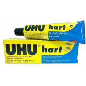 UHU 4 x HART Adhesive - Modelling Glue BALSA Cement 35g/33ml Tube