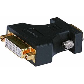 Monoprice 102397 HD15 (VGA) Male to DVI-A Female Adapter,Gold Plated (102397)