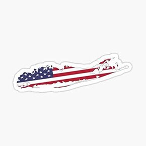 Long Island, USA Sticker - Sticker Graphic - Auto, Wall, Laptop, Cell, Truck Sticker for Windows, Cars, Trucks