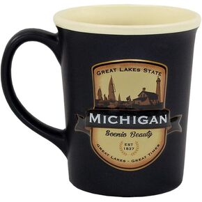 Americaware - State of Michigan Souvenir Gift Ceramic Coffee Mug/Cup - 18oz