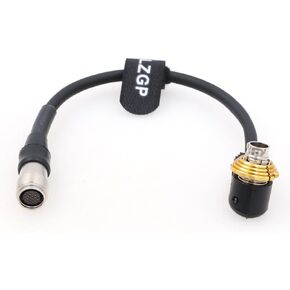 Right Angle Hirose 20 Pin Extension Cable Servo Lens Control for Canon 18-80/70-200mm 6in