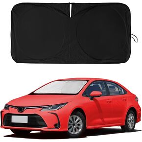 for Toyota Corolla 2023 Windshield Sun Shade, Front Sunshade for 2022 Corolla Prius Yaris Sienna Toyota C-HR 2018-2024 Vehicle Sun Protector Front Window Auto Windshield Cover Car Accessorie