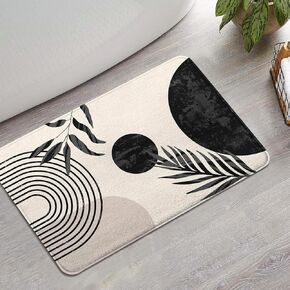 Boho Bathroom Runner Rug Non Slip, Large Long Bathroom Rug Cute Bath Mat for Bedroom Hallway Kitchen, Soft Plush Washable Shower Rug