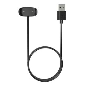 Smart Watch Charger Magnetic Cable, 2 Pin Built-in Overcurrent Protection 3.3ft 5V1A USB-A, Smartwatch Accessories Compatible for Amazfit T-Rex Pro/Bip 5/Bip 3/GTS 4 Mini/GTS 2/GTR 2 Zepp E/Z