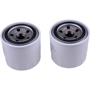 New 2PCS Oil Filter HH160-32093 16271-32090 Compatible with Kubota B,F, KX, RTV Models and Grasshopper 928D 928D2 930D 930D2