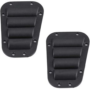 RC Car Intake Grille & Engine Cover Hinge, Plastic Intake Grilles Engine Cover Hinges Set with Stickers for Traxxas -4 1/10 Scale RC Car Upgrade Accessory
