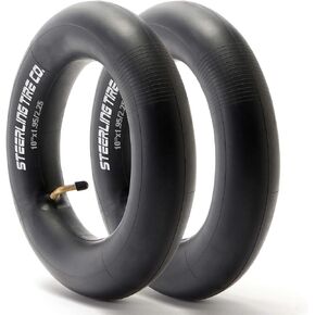[2-Pack] 10x2 Heavy Duty Thorn Resistant 10" x 1.95/2.25 Inner Tire Tube for Bike Schwinn Trike Roadster, Tricycle, BoB Revolution Motion & More - Steerling Tire Co.