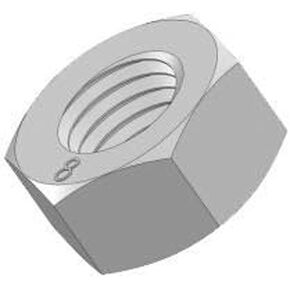 Metric Class 8 Hex Nuts, M10-1.5 - (Pack of 100) in Saudi Arabia