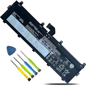 BOWEIRUI L17M6P52 01AV498 L17C6P51 Laptop Battery Compatible with Lenovo ThinkPad P72 P73 Series Notebook 01AV497 SB10K97636 SB10K97637 11.25V 8800mAh 99Wh 3-Cell
