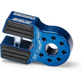 Factor 55 FLATLINK Winch Shackle Mount - Blue, Standard (00050-02)