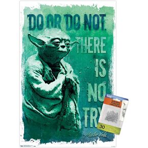 Star Wars: Saga - Do Or Do Not Wall Poster with Push Pins