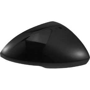 Motoforti Side View Mirror Cover Trim Shell, Right Side Mirror Cap Replacement, for Chevrolet Cruze 2017-2018, ABS, Black