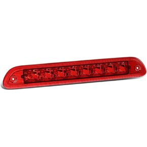 DNA MOTORING 3BL-FES01-LED-RD Red Lens LED Third Tail Brake Light [Compatible with 01-07 Escape / 05-07 Mariner]