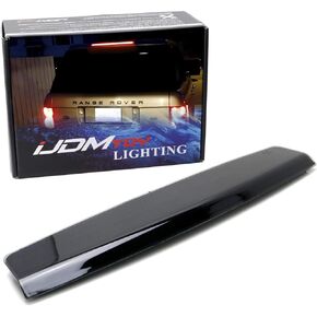 iJDMTOY OEM-Spec Red Lens Rear Roof Top Full LED High Mount Third Brake Light Bar Assembly Compatible With 2002-2012 Land Rover Range Rover L322