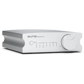 aune X8 18th Anniversary Edition DAC/Hi-Res 768k/32bit DSD512, Op-Amp Replaceable, FPGA, USB/Coaxial/Optical in, RCA Preamp&Line Out/TRS Balanced Out, for PC/Phone OTG/Player/Transport (Silver)