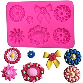 Heart Silicone Mold Food-grade Silicone Mold for Chocolate Soap Candy Cake Valentine's Day Fondant Mold Heart Shape Silicone Mold for Party Wedding Baking Supplies