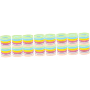 ibasenice 48 Pcs Glow Neon Party Supplies Glow Bracelets Kids Luminous Silicone Bracelet Luminous Hair Ties Hair Ties for Women Silica Gel Glow in The Dark Party Supplies Rave Bracelets