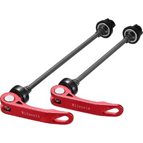Quick Release Axle Skewer Set - Front & Rear Road Blue