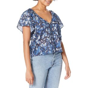 Joie Women's Katya Top in Navy Blazer Multi