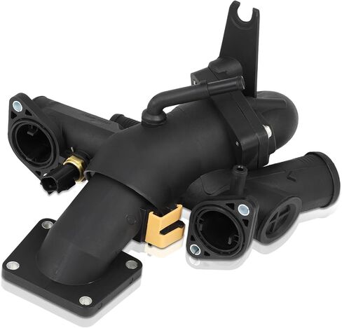 OCPTY Thermostat Housing Fit for Jaguar XF 2009-2011,for Jaguar S-Type 2006-2008,for Jaguar XK 2007-2008 Engine Coolant Thermostat Housing Assembly Replaces AJ811793 in Saudi Arabia