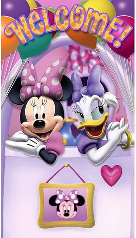 Minnie's Bow-tique Door Banner in Saudi Arabia