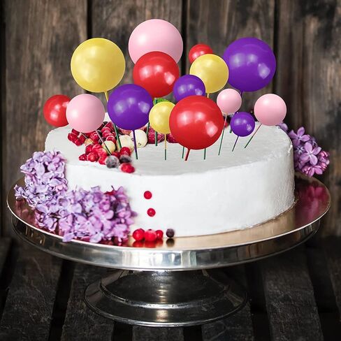 68 قطعة من كرات الكيك، بالونات صغيرة، زينة كرات كب كيك من الفوم، بالونات ملونة على شكل حشوة لحفلات أعياد الميلاد وحفلات الزفاف وديكور حمام الطفل، 4 مقاسات (أخضر/أخضر فاتح/أبيض/ذهبي) in Kuwait