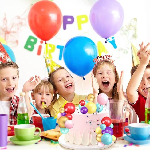 68 قطعة من كرات الكيك، بالونات صغيرة، زينة كرات كب كيك من الفوم، بالونات ملونة على شكل حشوة لحفلات أعياد الميلاد وحفلات الزفاف وديكور حمام الطفل، 4 مقاسات (أخضر/أخضر فاتح/أبيض/ذهبي) in Kuwait