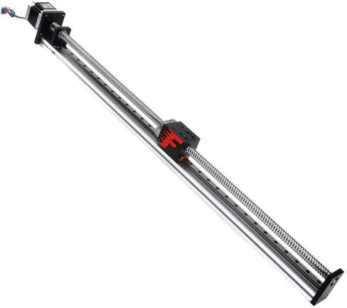 FUYU FSL40 Linear Guide Table Ball Screw Motion CNC Linear Guide Stage Actuator Motorized Nema 23 Stepper Motor[500mm Stroke] in Kuwait