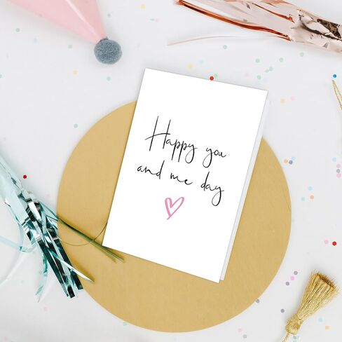 Nchigedy Sweet Anniversary Card for Boyfriend Girlfriend, Romantic Anniversary Card for Wife Husband, Funny Valentines Day Card for Him Her in Saudi Arabia