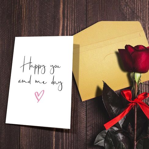 Nchigedy Sweet Anniversary Card for Boyfriend Girlfriend, Romantic Anniversary Card for Wife Husband, Funny Valentines Day Card for Him Her in Saudi Arabia