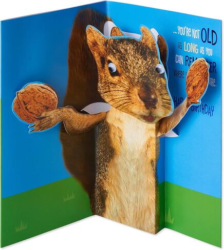 American Greetings Funny Birthday Card (Squirrel) in Saudi Arabia