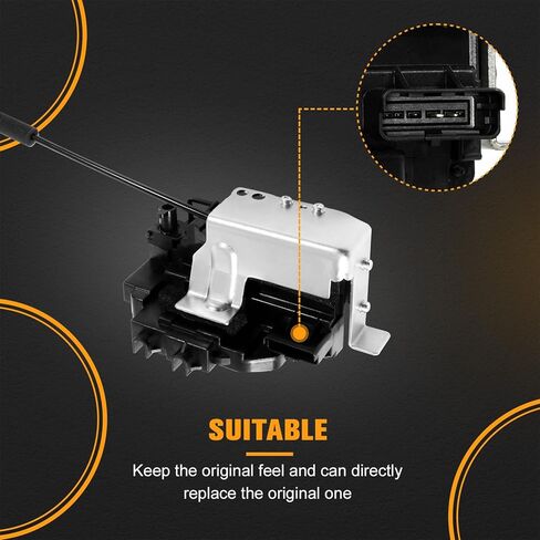 مزلاج قفل الباب الخلفي للباب الخلفي متوافق مع Nissan Cube، 2009-2014 #Replace 90501-1FC0B، 905011FC0B in Kuwait